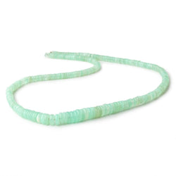 4-8mm Chrysoprase Plain Heshi Beads 18 inch 280 pieces (ONLINE ORDER ONLY)