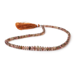 4-8mm Multi Color Tourmaline Faceted Rondelles 15.5 inch 124 Beads (ONLINE ORDER ONLY)