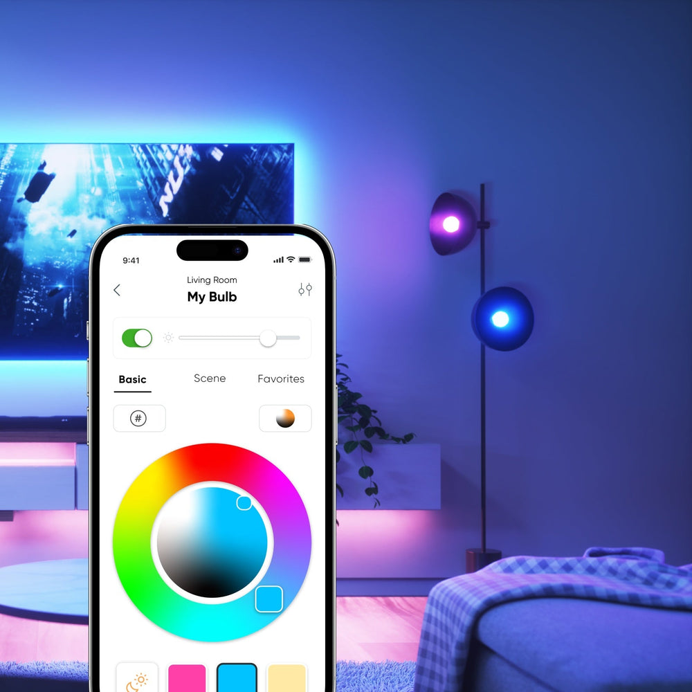 Matter Wi-Fi A19 Smart Bulb (2 Pack) (ONLINE ORDER ONLY)