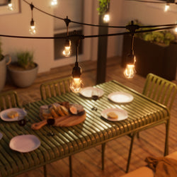 Matter Smart Multicolor Outdoor String Lights Smarter Kit 98ft (30m) (ONLINE ORDER ONLY)