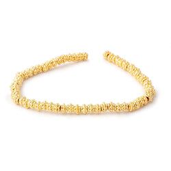 5mm 22kt Gold Plated Copper Spacer Beads 8 inch 60 pieces (ONLINE ORDER ONLY)