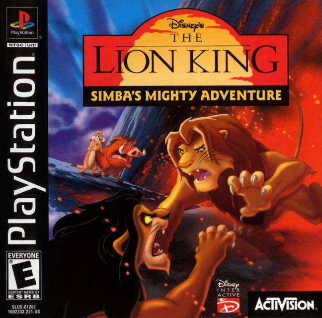 The Lion King Simbas Mighty Adventure (Playstation) (ONLINE ORDER ONLY)