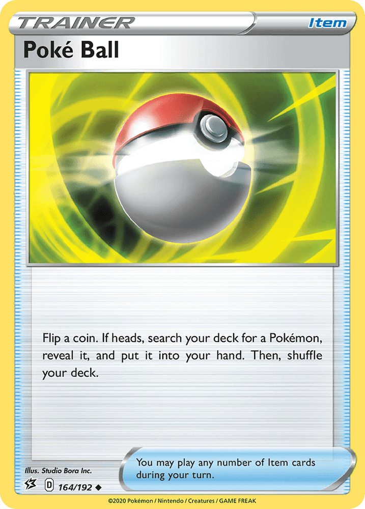 Poke Ball (164/192) [Sword & Shield: Rebel Clash] (Online Only)