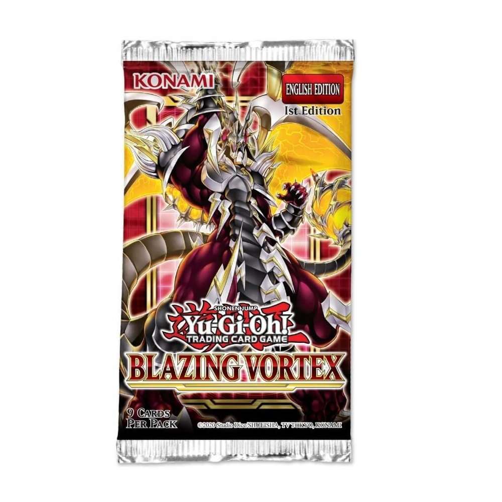Yu-Gi-Oh! Trading Card Game: Blazing Vortex Booster Pack (9 Cards) (ONLINE ORDER ONLY)