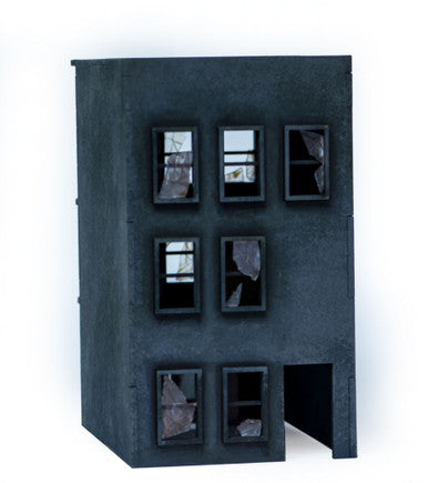 28mm "Brownstone" Row House (MDF) - 28MMDF402 (Online Order Only)