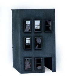 28mm "Brownstone" Row House (MDF) - 28MMDF402 (Online Order Only)