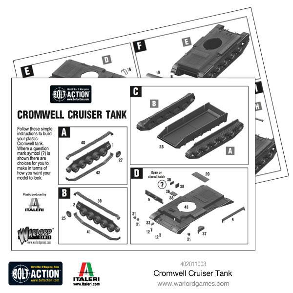 Bolt Action: Cromwell Cruiser Tank (ONLINE ORDER ONLY)