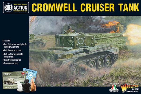 Bolt Action: Cromwell Cruiser Tank (ONLINE ORDER ONLY)