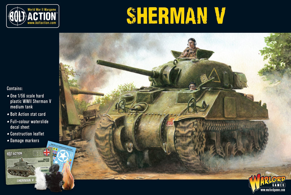 Bolt Action: Sherman V Tank (ONLINE ORDER ONLY)