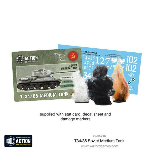 Bolt Action: T-34/85 Medium Tank (ONLINE ORDER ONLY)