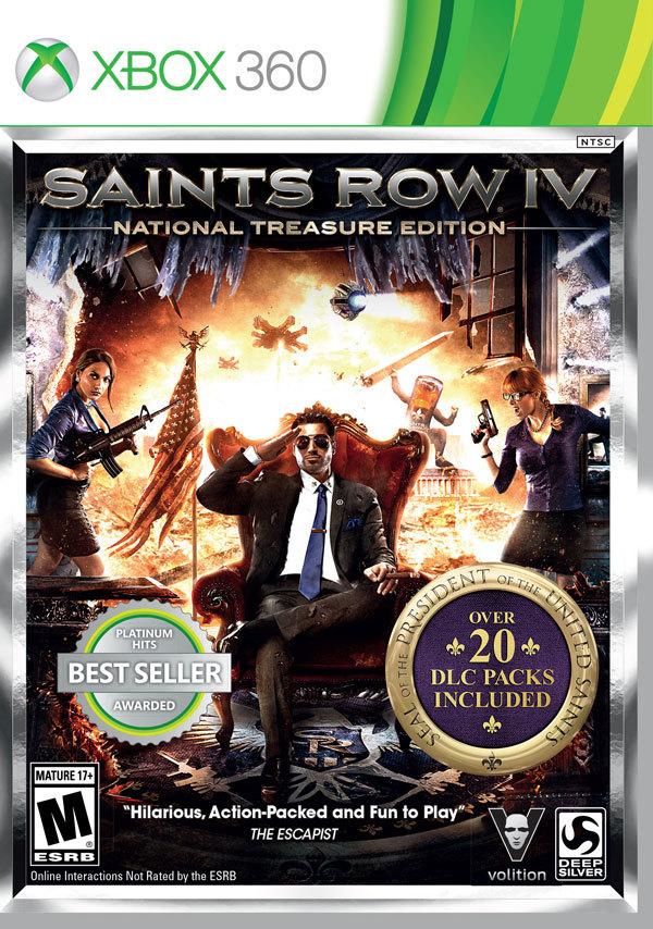 Saints Row IV: National Treasure Edition (Xbox 360) (ONLINE ORDER ONLY)
