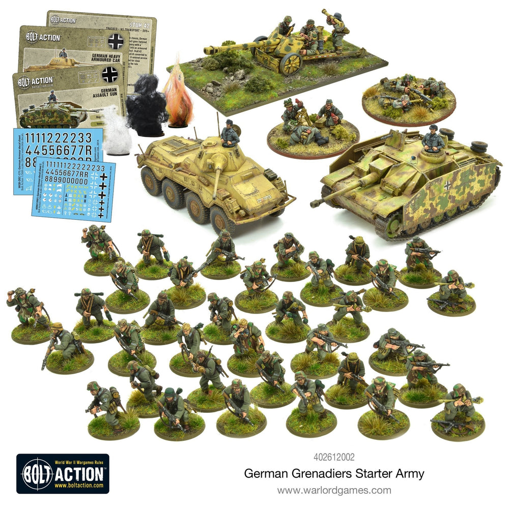 Bolt Action: German Grenadiers Starter Army (ONLINE ORDER ONLY)