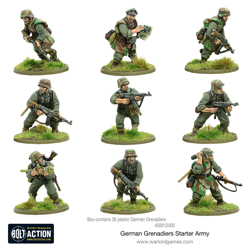 Bolt Action: German Grenadiers Starter Army (ONLINE ORDER ONLY)