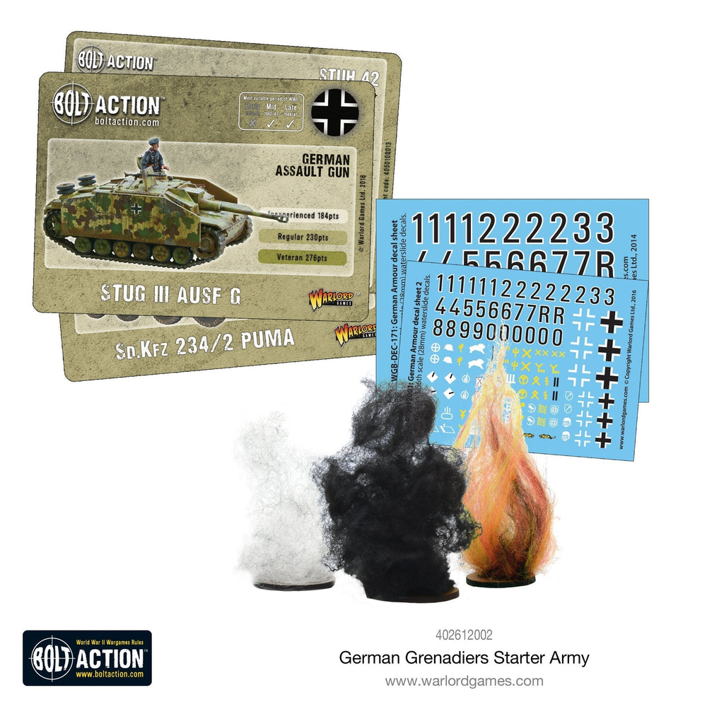 Bolt Action: German Grenadiers Starter Army (ONLINE ORDER ONLY)