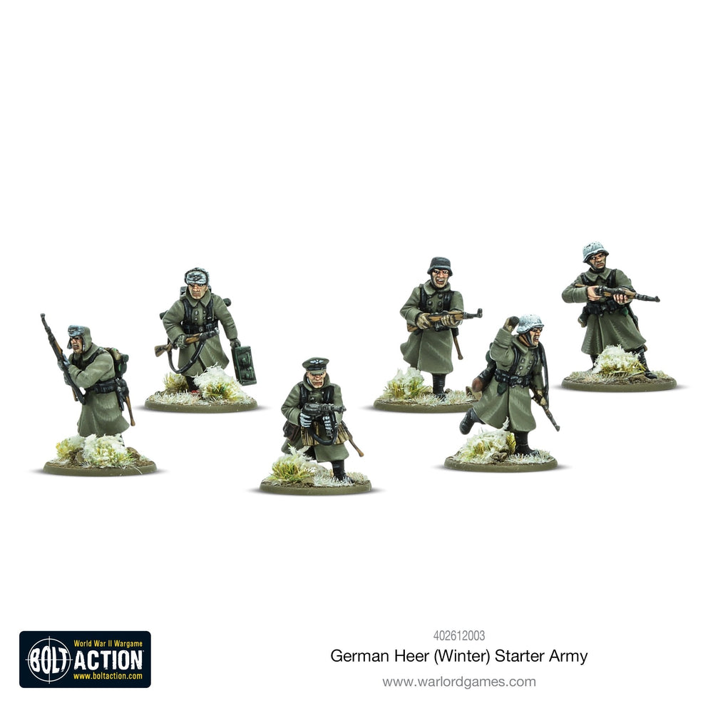 Bolt Action: German Heer (Winter) Starter Army (ONLINE ORDER ONLY)