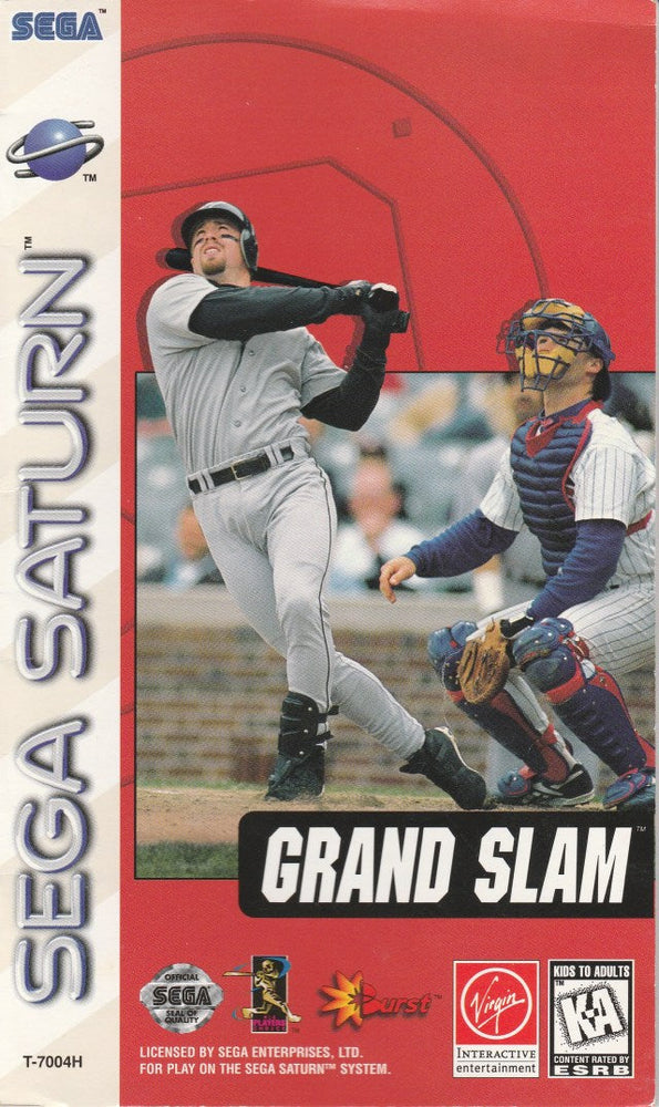 Grand Slam (Sega Saturn) (ONLINE ORDER ONLY)