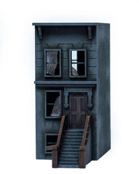 28mm "Brownstone" Row House (MDF) - 28MMDF404 (Online Order Only)