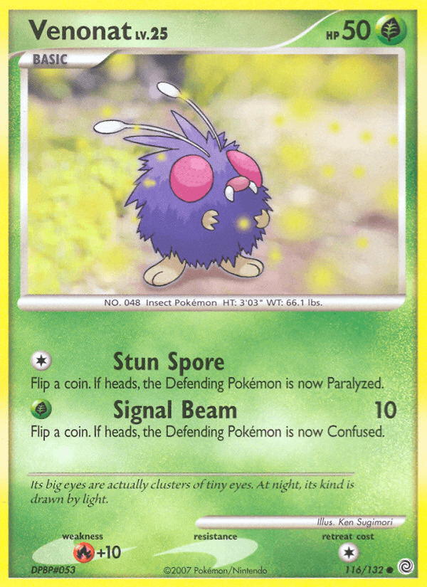 Venonat (116/132) [Diamond & Pearl: Secret Wonders] (Online Only)