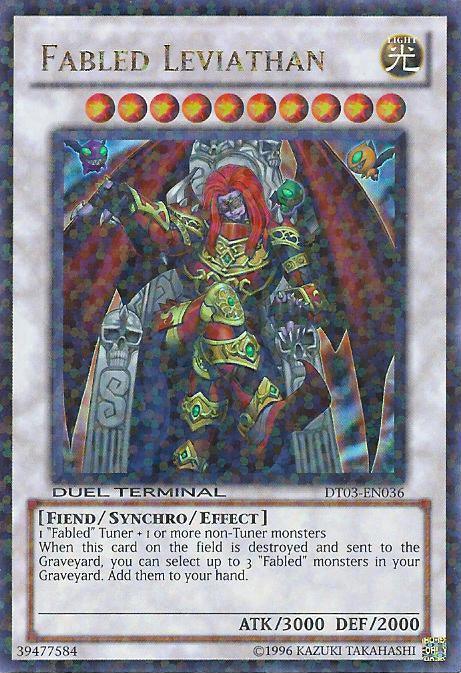 Fabled Leviathan [DT03-EN036] Ultra Rare (ONLINE ORDER ONLY)