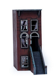 28mm "Brownstone" Row House (MDF) - 28MMDF405 (Online Order Only)