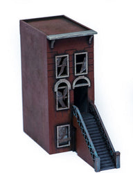 28mm "Brownstone" Row House (MDF) - 28MMDF405 (Online Order Only)