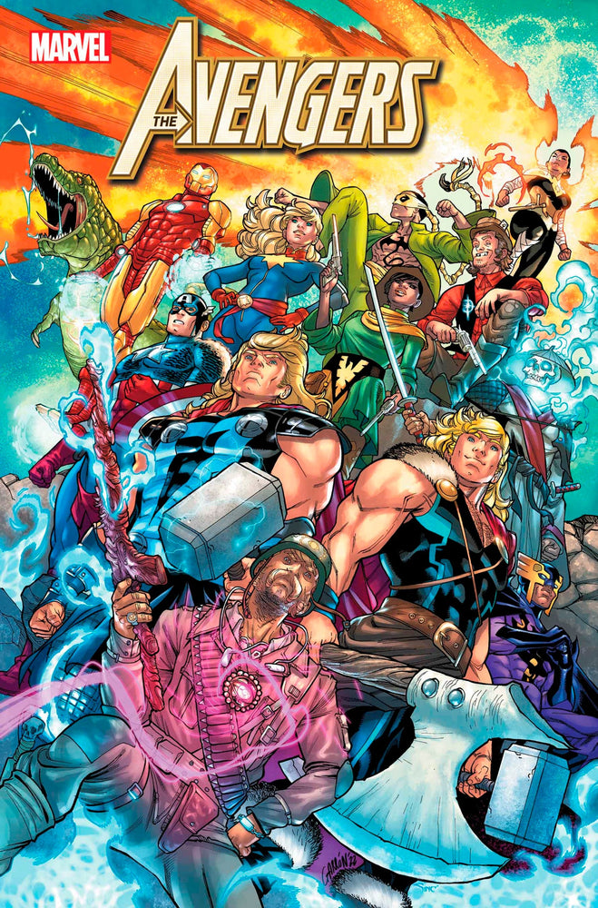 Avengers #57 A Javier Garron (06/29/2022) Marvel (ONLINE ORDER ONLY)