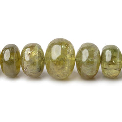 5-11mm Grossular Garnet Plain Rondelle Beads 16 inch 85 pieces (ONLINE ORDER ONLY)
