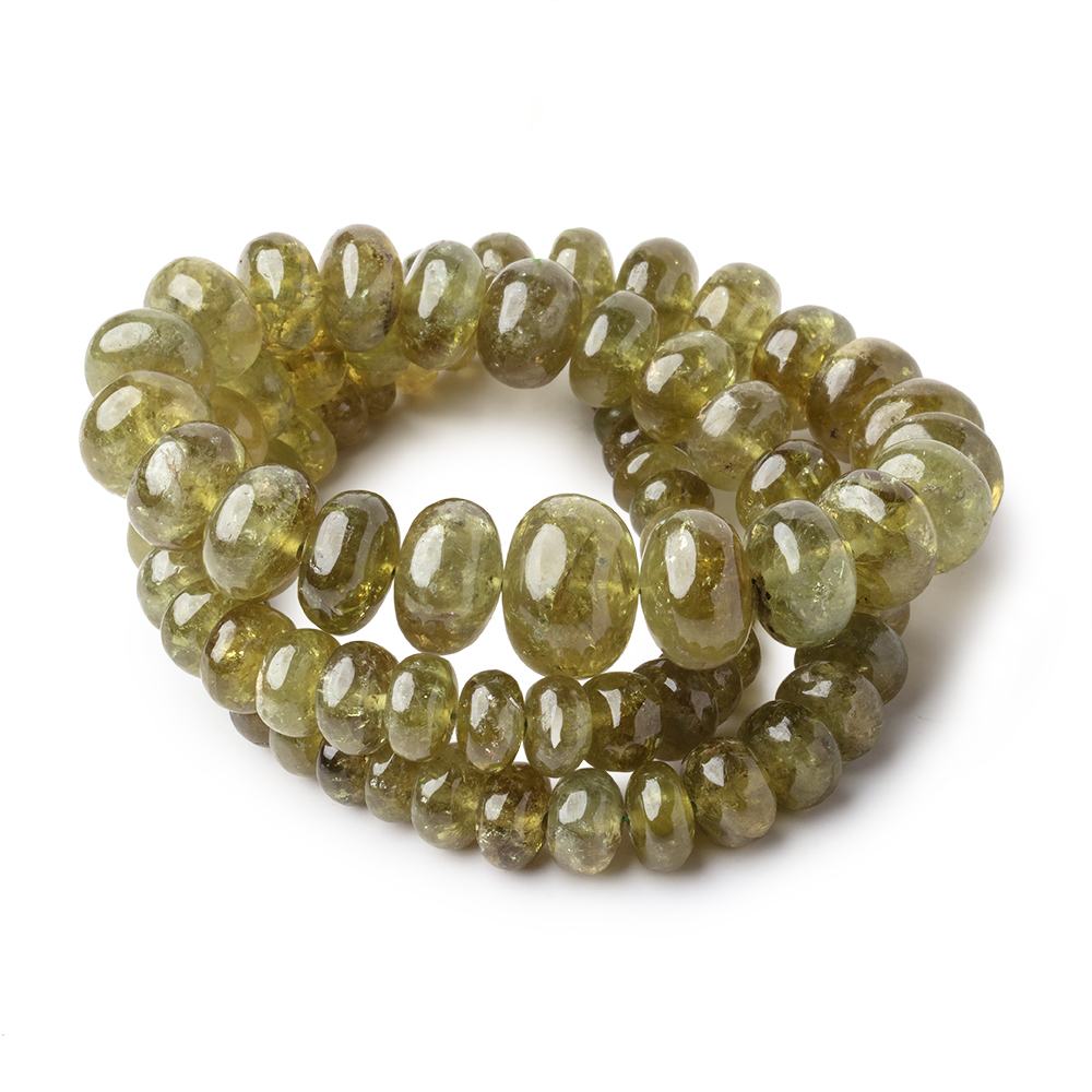 5-11mm Grossular Garnet Plain Rondelle Beads 16 inch 85 pieces (ONLINE ORDER ONLY)