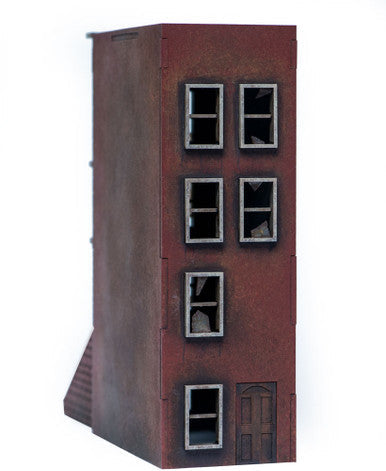 28mm "Brownstone" Row House (MDF) - 28MMDF406 (Online Order Only)