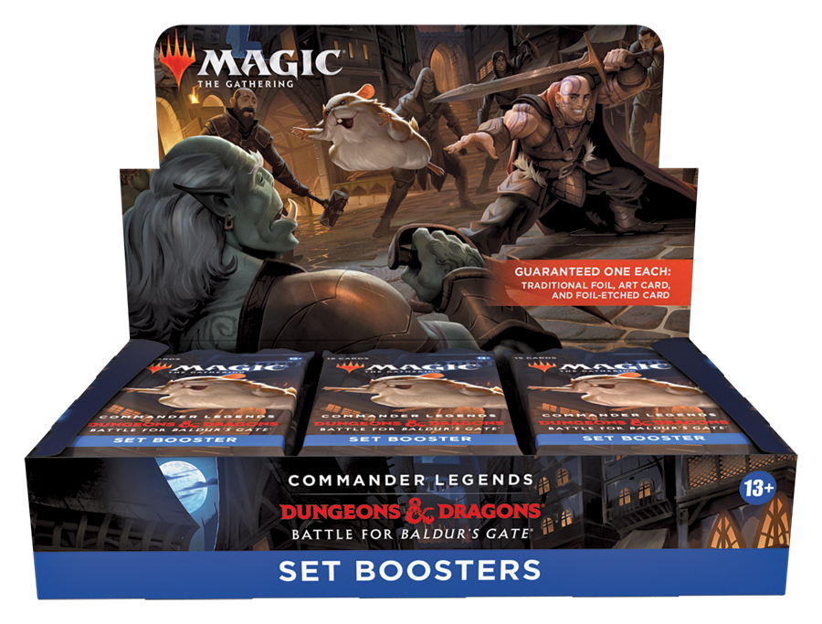 Commander Legends: Battle for Baldur's Gate - Set Booster Display (Online Order Only)