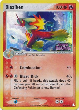 Blaziken (20/110) (Stamped) [EX: Holon Phantoms] (Online Only)
