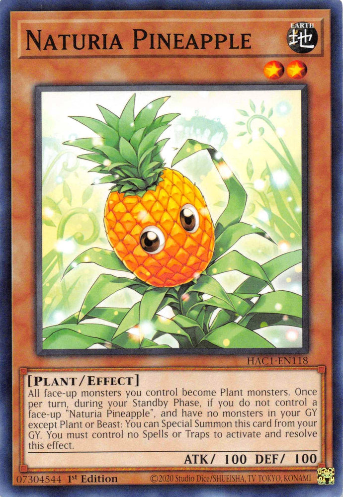 Naturia Pineapple [HAC1-EN118] Common (ONLINE ORDER ONLY)