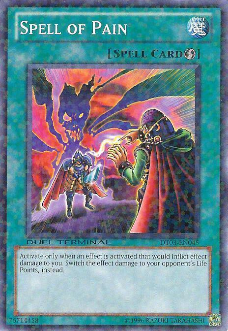Spell of Pain [DT03-EN045] Common (ONLINE ORDER ONLY)