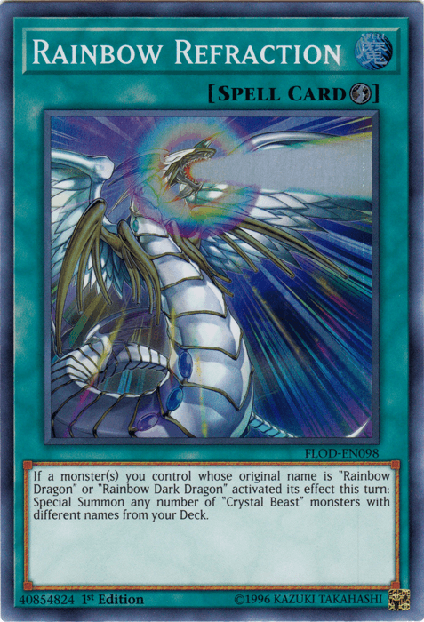 Rainbow Refraction [FLOD-EN098] Super Rare (ONLINE ORDER ONLY)