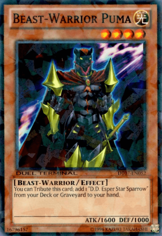 Beast-Warrior Puma [DT07-EN052] Common (ONLINE ORDER ONLY)