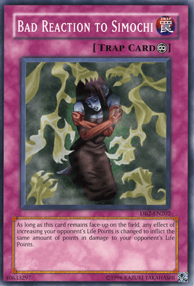 Bad Reaction to Simochi [DB2-EN202] Common (ONLINE ORDER ONLY)