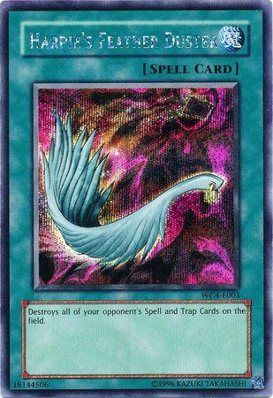 Harpie's Feather Duster [WC4-E003] Prismatic Secret Rare (ONLINE ORDER ONLY)