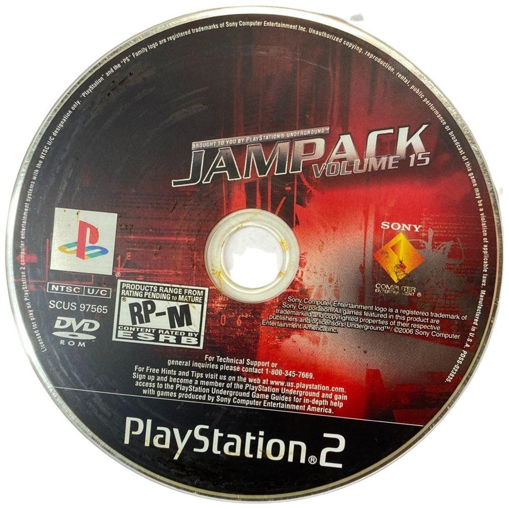 PlayStation Jampack Volume 15 - PlayStation 2 (LOOSE) (Online Order Only)