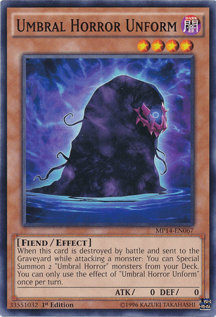 Umbral Horror Unform [MP14-EN067] Common (ONLINE ORDER ONLY)