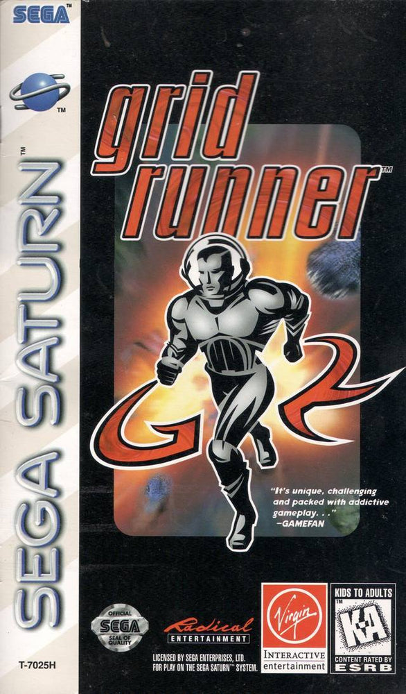Grid Runner (Sega Saturn) (ONLINE ORDER ONLY)