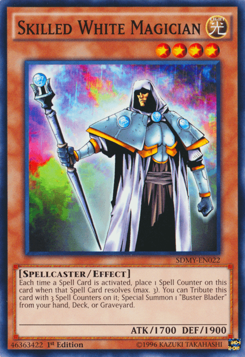 Skilled White Magician [SDMY-EN022] Common (ONLINE ORDER ONLY)