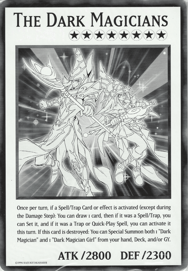 The Dark Magicians (Oversized) Common (ONLINE ORDER ONLY)