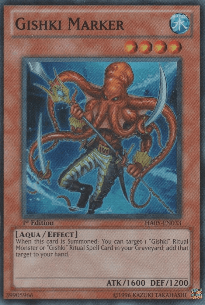 Gishki Marker [HA05-EN033] Super Rare (ONLINE ORDER ONLY)