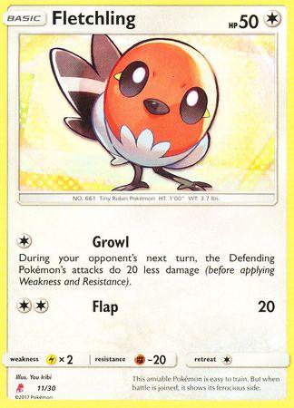 Fletchling (11/30) [Sun & Moon: Trainer Kit - Lycanroc] (Online Only)