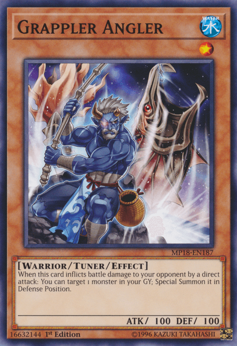 Grappler Angler [MP18-EN187] Common (ONLINE ORDER ONLY)