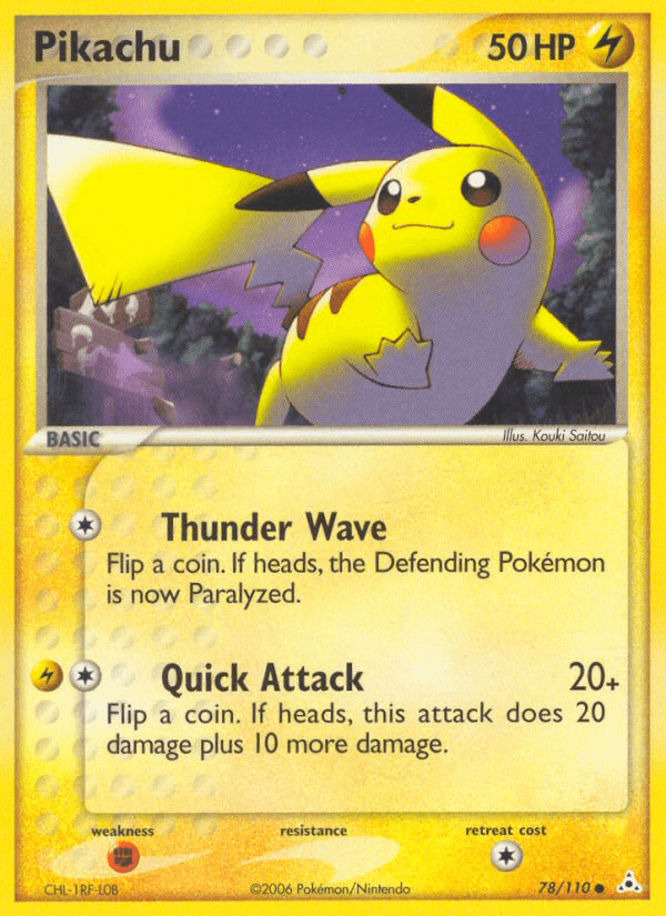 Pikachu (78/110) [EX: Holon Phantoms] (Online Only)