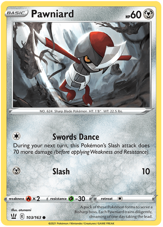 Pawniard (103/163) [Sword & Shield: Battle Styles] (Online Only)