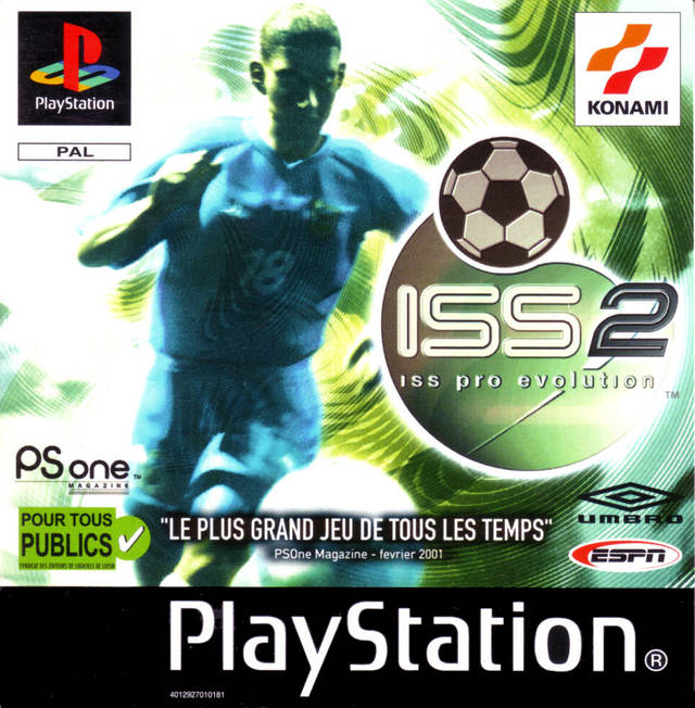 ISS Pro Evolution 2 [European Import] (Playstation) (ONLINE ORDER ONLY)