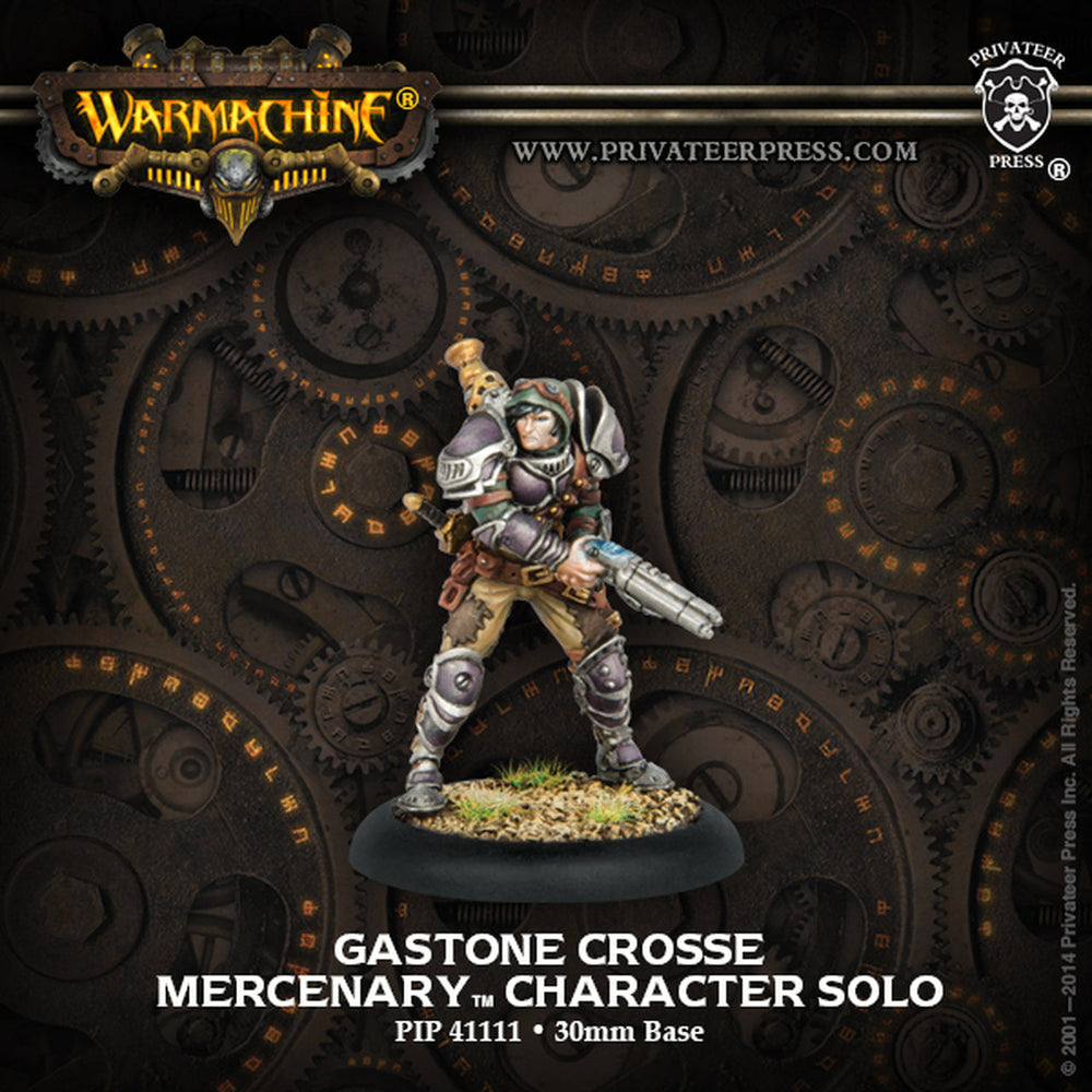 Warmachine: Mercenaries Gastone Crosse (ONLINE ORDER ONLY)