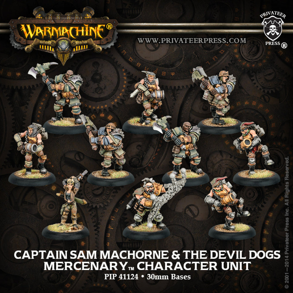 Warmachine: Captain Sam MacHorne & the Devil Dogs (ONLINE ORDER ONLY)